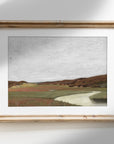 Vintage Overcast Landscape Art Print L0216