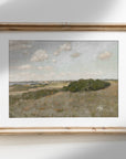 Vintage Muted Pastel Landscape Art Print L0218