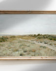 Vintage Spring Field Pastel Landscape Art Print L0219