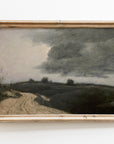 Moody Muted Landscape Art | Vintage Overcast Art Print L227