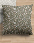 Ivy | Green Floral Pillow Cover
