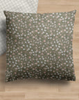 Ivy | Green Floral Pillow Cover