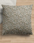Lily | Neutral Floral Pillow Cover