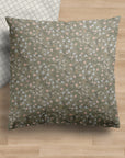 Isla | Green Floral Pillow Cover
