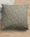 Isla | Green Floral Pillow Cover