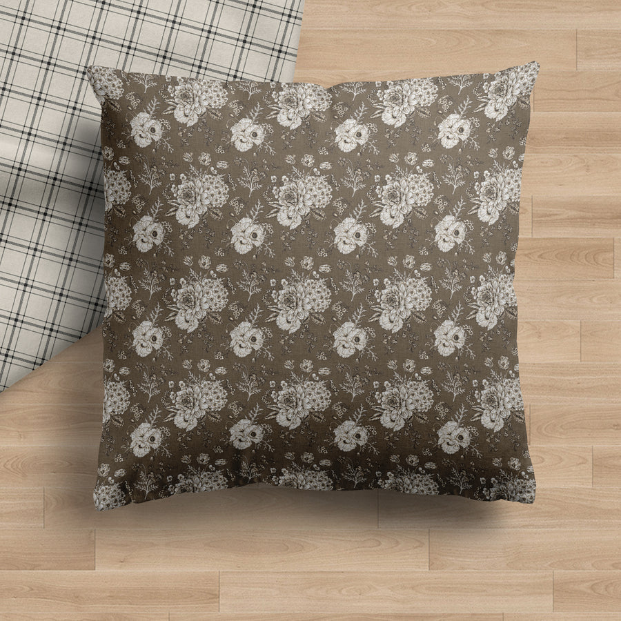 Elysia | Vintage Floral Pillow Cover