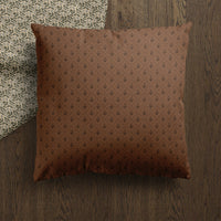 Maelis | Rust Throw Pillow Cover