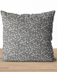 Sophia | Blue Floral Pillow Cover
