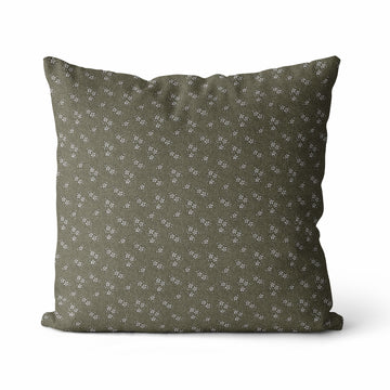 Ava | Floral Green Pillow Cover