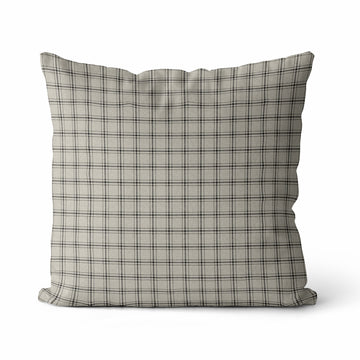Ronan | Neutral Checkered Pillow Cover