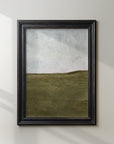 Smooth Grassland II | Landscape Art Print | Road Trip Series | RT126