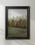 Autumn Landscape | Landscape Art Print | Road Trip Series | RT122