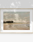 Vintage Coastal Pastel Landscape Art Print L0217