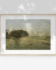 Vintage Earth Tones Landscape Art Print L0221A