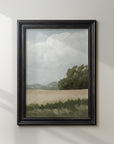 Golden Fields II | Landscape Art Print | Road Trip Series | RT127