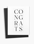 Congrats Greeting Card | Simple Celebration Card