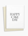 Happy Cake Day Greeting Card | Simple Birthday Card