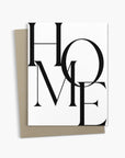Home Greeting Card | Simple, Neutral Housewarming Card