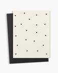 Heart polka dots | Neutral everyday greeting card
