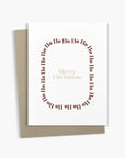 Xmas Greeting Card | Ho Ho Ho Merry Christmas