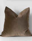 Olive | Velvet Pillow Cover
