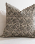 Elizabeth Pillow Cover | Neutral Vintage Style Floral Pillow Cover