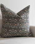 Sariel | Vintage Style Floral Pillow Cover