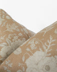 Nara Pillow Cover | Neutral Vintage Style Floral Pillow Cover