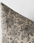Elizabeth Pillow Cover | Neutral Vintage Style Floral Pillow Cover