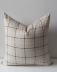 Niall | Neutral Interlock Geo Pillow Cover