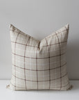 Niall | Neutral Interlock Geo Pillow Cover