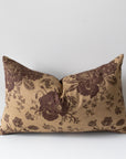 Thalassa | Vintage Style Floral Throw Pillow Cover