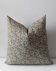 Isla | Green Floral Pillow Cover
