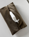 Fabric Tissue Holder | Olive