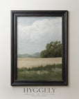 Golden Fields II | Landscape Art Print | Road Trip Series | RT127