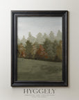 Autumn Landscape | Landscape Art Print | Road Trip Series | RT122
