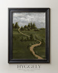 Uphill | Landscape Art Print | Road Trip Series | RT100