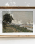 Vintage Overcast Landscape Art Print L0162