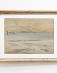 Vintage Coastal Landscape Art Print L0103