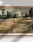 Vintage Farmland Fields Landscape Art Print L0134