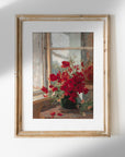 Vintage Florals in Vase Art Print L0194