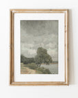 Vintage Muted Landscape Art Print L0197