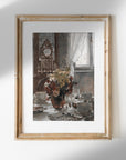 Antique Floral Vase Still Life Art Print S0208
