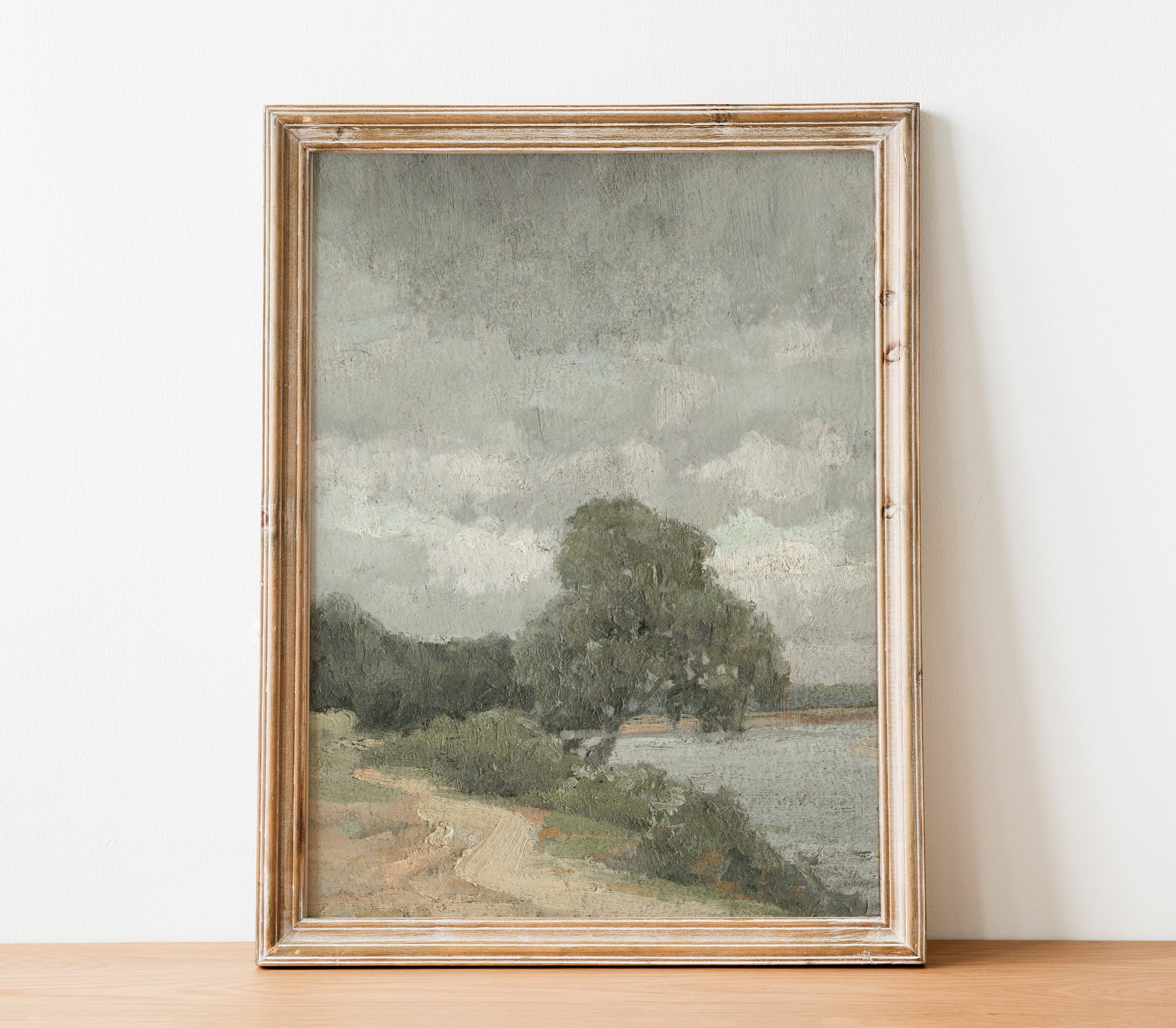 Vintage Muted Landscape Art Print L0197