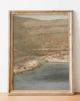 Antique Coast Landscape Art Print L0203