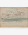 Vintage Coastal Landscape Art Print L0102