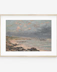 Vintage Coastal Landscape Art Print L0116