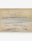 Vintage Coastal Landscape Art Print L0103