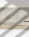 Vintage Coastal Landscape Art Print L0109
