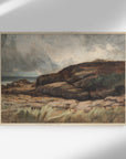 Vintage Moody Landscape Art Print L0129